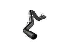 画像をギャラリービューアに読み込む, MBRP 2020+ GMC/Chevy 2500/3500 6.6L Duramax 4in Mand Bent Tubing Pro-Ser Cat Back Single Side - Blk