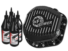 画像をギャラリービューアに読み込む, aFe Pro Series Rear Diff Cover Kit Black w/ Gear Oil 86-16 Ford F-250/F-350 V8 7.3L/6.0L/6.4L/6.7L