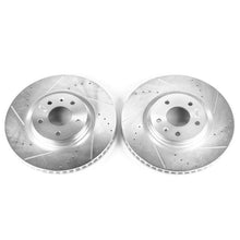 画像をギャラリービューアに読み込む, Power Stop 83-96 Buick Century Front Evolution Drilled &amp; Slotted Rotors - Pair