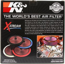 画像をギャラリービューアに読み込む, K&amp;N X-Stream Top Filter X-Stream 14 inch OD Chrome