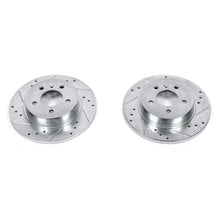 画像をギャラリービューアに読み込む, Power Stop 06-11 Buick Lucerne Rear Evolution Drilled &amp; Slotted Rotors - Pair