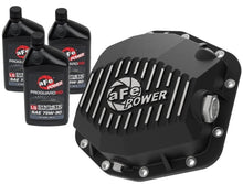 画像をギャラリービューアに読み込む, aFe POWER 2021 Ford Bronco w/ Dana M220 Diff Cover w/ Gear Oil Black Street Series w/ Machined Fins