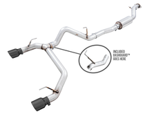 画像をギャラリービューアに読み込む, AWE Tuning 2021+ Ford Bronco 0FG Dual Rear Exit Exhaust w/Diamond Black Tips &amp; Bash Guard