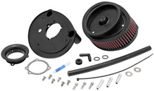 画像をギャラリービューアに読み込む, K&amp;N Oval Red 9in Intake System for Harley-Davidson