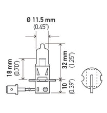 画像をギャラリービューアに読み込む, Hella Optilux H3 12V / 100W Xenon White XB Light Bulb