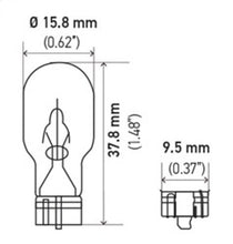 画像をギャラリービューアに読み込む, Hella Bulb 921 12V 16W W2.1X9.5d T5