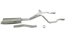 画像をギャラリービューアに読み込む, Gibson 20-22 Jeep Gladiator JT Rubicon 3.6L 3in/2.5in Cat-Back Dual Split Exhaust - Stainless