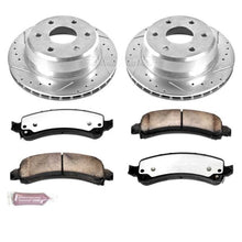画像をギャラリービューアに読み込む, Power Stop 03-06 Cadillac Escalade Rear Z36 Truck &amp; Tow Brake Kit