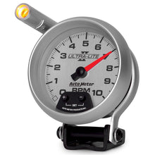 画像をギャラリービューアに読み込む, Autometer Ultra-Lite II 3-3/4in 10000 RPM Pedestal Mount Mini-Monster Tachometer