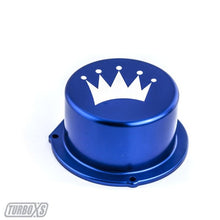 画像をギャラリービューアに読み込む, Turbo XS 15-16 Subaru WRX Billet Aluminum Vacuum Pump Cover - Blue