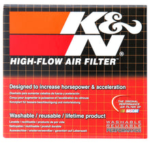 画像をギャラリービューアに読み込む, K&amp;N Univ Clamp-On Air Filter - 1-3/4in FLG O/S 4in X 3in B 3in X 2in T 2-3/4inH OVAL