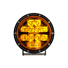 画像をギャラリービューアに読み込む, Rigid Industries 360-Series 6in SAE Fog w/ Amber PRO Lens - White (Pair)