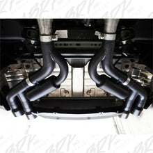 画像をギャラリービューアに読み込む, MBRP 18-20 Ford Mustang GT 2.5in Black Coated Non Active Dual Axle Back Exhaust - 4in Dual Wall Tips
