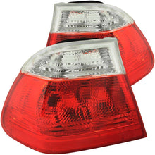 画像をギャラリービューアに読み込む, ANZO 1999-2001 BMW 3 Series E46 Taillights Red/Clear
