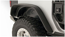 画像をギャラリービューアに読み込む, Bushwacker 07-18 Jeep Wrangler Flat Style Flares 4pc Fits 2-Door Sport Utility Only - Black