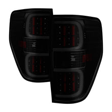 画像をギャラリービューアに読み込む, xTune Ford F150 09-14 LED Tail Lights - Black ALT-ON-FF15009-LBLED-BSM
