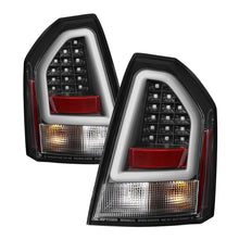 画像をギャラリービューアに読み込む, Spyder Chrysler 300C 05-07 V2 Light Bar LED Tail Lights - Black ALT-YD-C305V2-LED-BK
