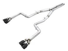 画像をギャラリービューアに読み込む, AWE Tuning 2015+ Dodge Challenger 6.4L/6.2L SC Track Edition Exhaust - Quad Diamond Black Tips