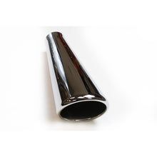 画像をギャラリービューアに読み込む, JBA 2in x 4in x 11in Rolled Stainless Steel Polished Chrome Trumpet Tip - Weld On