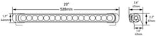 画像をギャラリービューアに読み込む, Hella LED Lamp Light Bar 9-33V 470/19in DRV MV ECE
