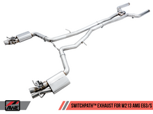 画像をギャラリービューアに読み込む, AWE Tuning Mercedes-Benz W213 AMG E63/S Sedan/Wagon SwitchPath Exhaust System - for Non-DPE Cars