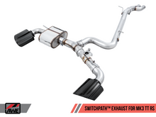 画像をギャラリービューアに読み込む, AWE Tuning 18-19 Audi TT RS 2.5L Turbo Coupe 8S/MK3 SwitchPath Exhaust w/Diamond Black RS-Style Tips