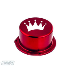 画像をギャラリービューアに読み込む, Turbo XS 15-16 Subaru WRX Billet Aluminum Vacuum Pump Cover - Red