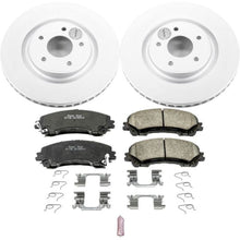 画像をギャラリービューアに読み込む, Power Stop 14-19 Nissan Rogue Front Z17 Evolution Geomet Coated Brake Kit
