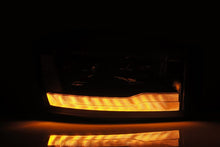 画像をギャラリービューアに読み込む, AlphaRex 06-08 Dodge Ram 1500HD LUXX LED Projector Headlights Plank Style Alpha Blk w/Seq Signal/DRL
