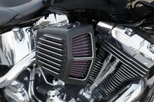 画像をギャラリービューアに読み込む, K&amp;N Street Metal Intake System for 01-16 Harley-Davidson Softail/Dyna - Shaker Black
