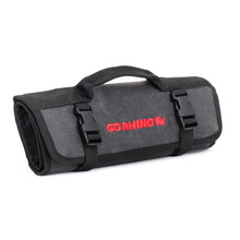 画像をギャラリービューアに読み込む, Go Rhino XVenture Gear Tool Wrench Roll - Large (4x4in. Closed) 12oz Waxed Canvas - Black