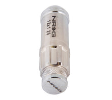 画像をギャラリービューアに読み込む, NRG 700 Series M12 X 1.25 Steel Lug Nut w/Dust Cap Cover Set 21 Pc w/Locks &amp; Lock Socket - Silver
