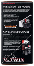 画像をギャラリービューアに読み込む, K&amp;N 08-10 Harley-Davidson Touring Models Performance Intake Kit - Bright Aluminized