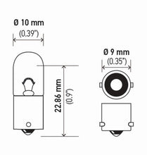 画像をギャラリービューアに読み込む, Hella Bulb 3893 12V 4W Ba9S T275
