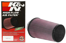 画像をギャラリービューアに読み込む, K&amp;N Universal Clamp-On Air Filter 3-1/2in FLG / 6in B / 4-1/2in T / 9in H