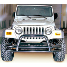 画像をギャラリービューアに読み込む, Rugged Ridge 3-In Dbl Tube Front Bumper w/ Hoop 76-06 CJ / Jeep Wrangler