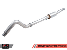 画像をギャラリービューアに読み込む, AWE Tuning 07-18 Jeep Wrangler JK/JKU 3.6L Resonated Mid Pipe