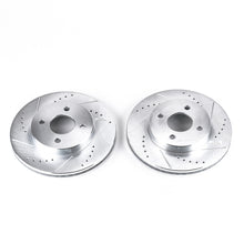 画像をギャラリービューアに読み込む, Power Stop 05-10 Chevrolet Cobalt Front Evolution Drilled &amp; Slotted Rotors - Pair