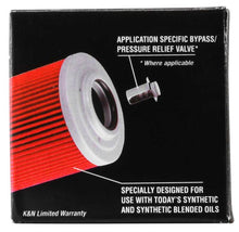 画像をギャラリービューアに読み込む, K&amp;N Kawasaki 2.156in OD x 2.219in H Oil Filter