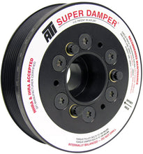 画像をギャラリービューアに読み込む, ATI Damper - 5.67in - Alum - 6 Grv - Mitsubishi Evo 10 - 3 Percent UD - 08+ - 1Pc