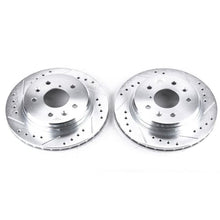 画像をギャラリービューアに読み込む, Power Stop 86-91 Mazda RX-7 Rear Evolution Drilled &amp; Slotted Rotors - Pair