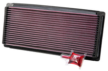 画像をギャラリービューアに読み込む, K&amp;N 97-96 Ford 4.9L/5.0L / 87-97 5.8L/7.5L Drop In Air Filter
