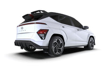 画像をギャラリービューアに読み込む, Rally Armor 24-26 Hyundai Kona N Line Black UR Mud Flap - White Logo
