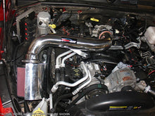 画像をギャラリービューアに読み込む, Injen 05-06 Dakota / 06-07 Raider 4.7L V8 Power-Flow (incl. Diamond plate heat shield) Wrinkle Black