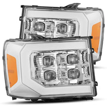 画像をギャラリービューアに読み込む, AlphaRex 07-14 GMC 2500HD NOVA LED Proj Headlight Plank Style Matte Blk w/Activ Light/Seq Signal/DRL