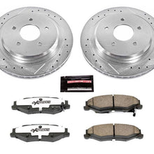 画像をギャラリービューアに読み込む, Power Stop 04-09 Cadillac XLR Rear Z26 Street Warrior Brake Kit