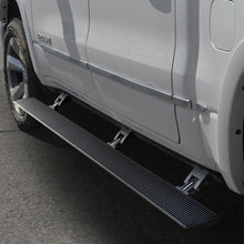 画像をギャラリービューアに読み込む, Go Rhino 19-24 Ram 1500 Quad Cab 4dr E1 Electric Running Board Kit (No Drill) - Bedliner Coating