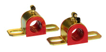 画像をギャラリービューアに読み込む, Prothane Universal 90 Deg Greasable Sway Bar Bushings - 29MM - Type B Bracket - Red