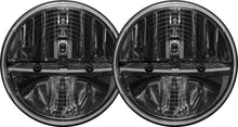 画像をギャラリービューアに読み込む, Rigid Industries 7in Round Headlights w/ Heated Lens Non JK - Set of 2