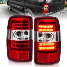 画像をギャラリービューアに読み込む, ANZO 2000-2006 Chevrolet Tahoe LED Tail Lights w/ Red Lens Chrome Housing